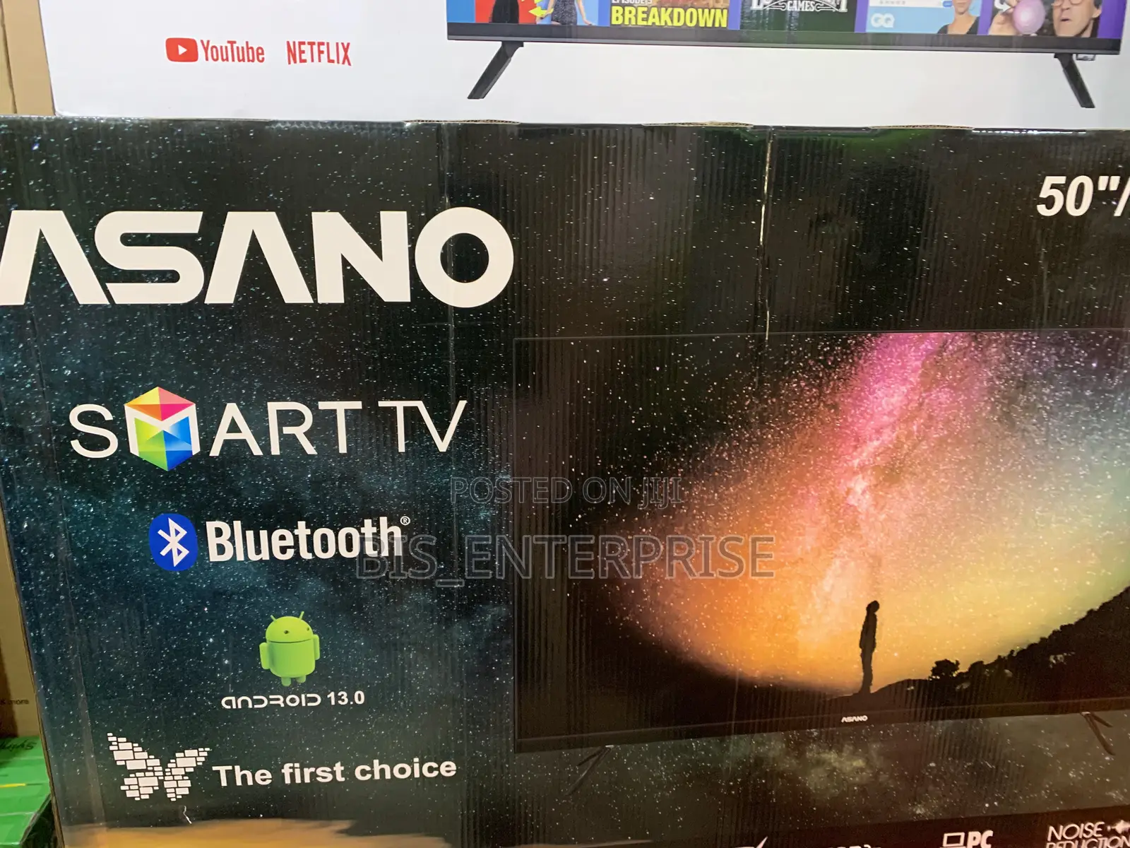 Asano 50” Uhd Smart Android