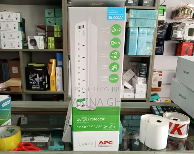 Apc Surge Protector Extension Board With Usb Port 3