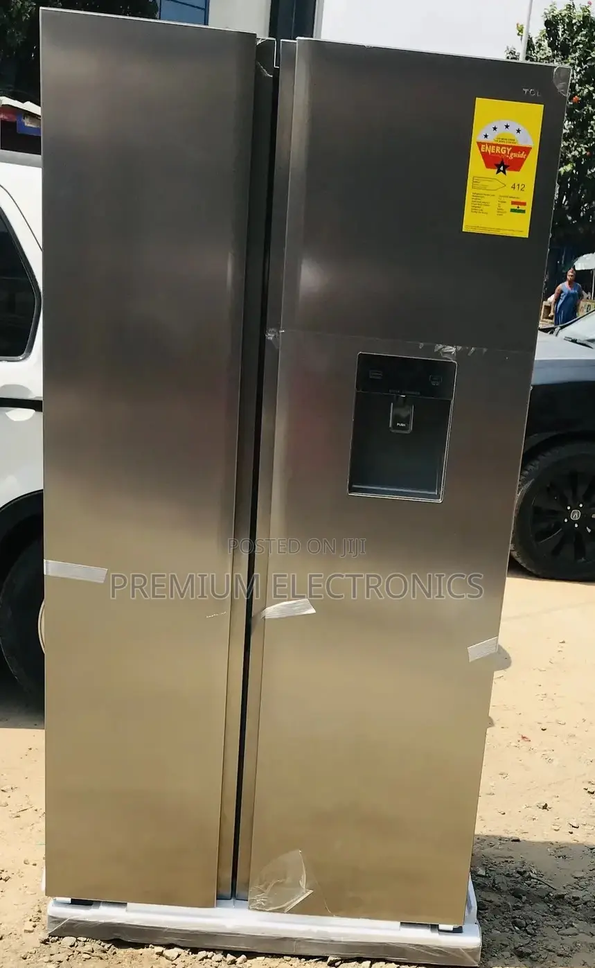 Tcl Electronic Control P520sbn Side By Side Refrigerator
