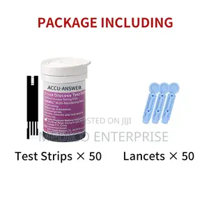 Accu Answer Blood Glucose Test Strips