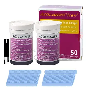 Accu Answer Blood Glucose Test Strips