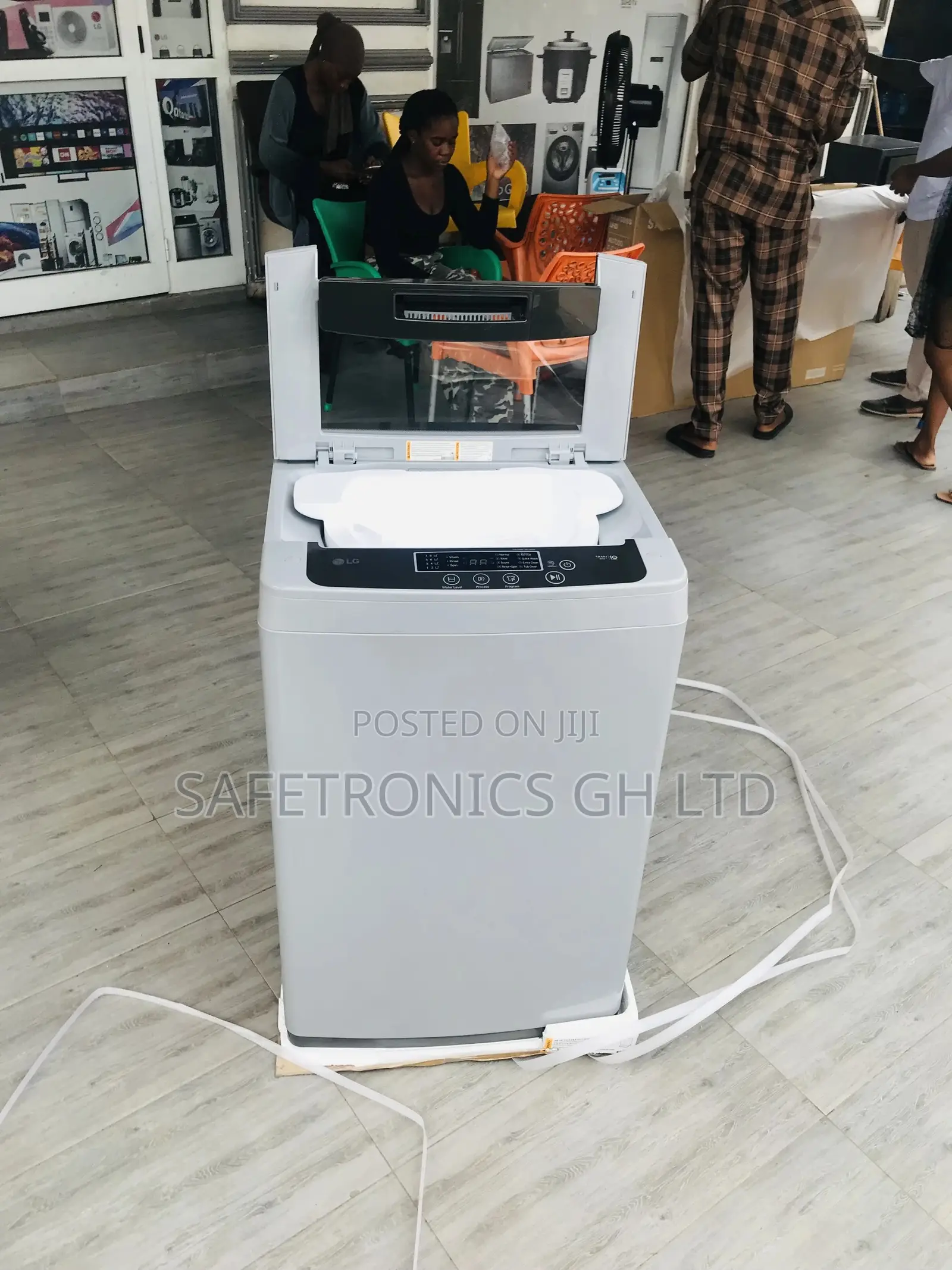 Gray LG 9kg Fullyautomatic Topload Washingmachine