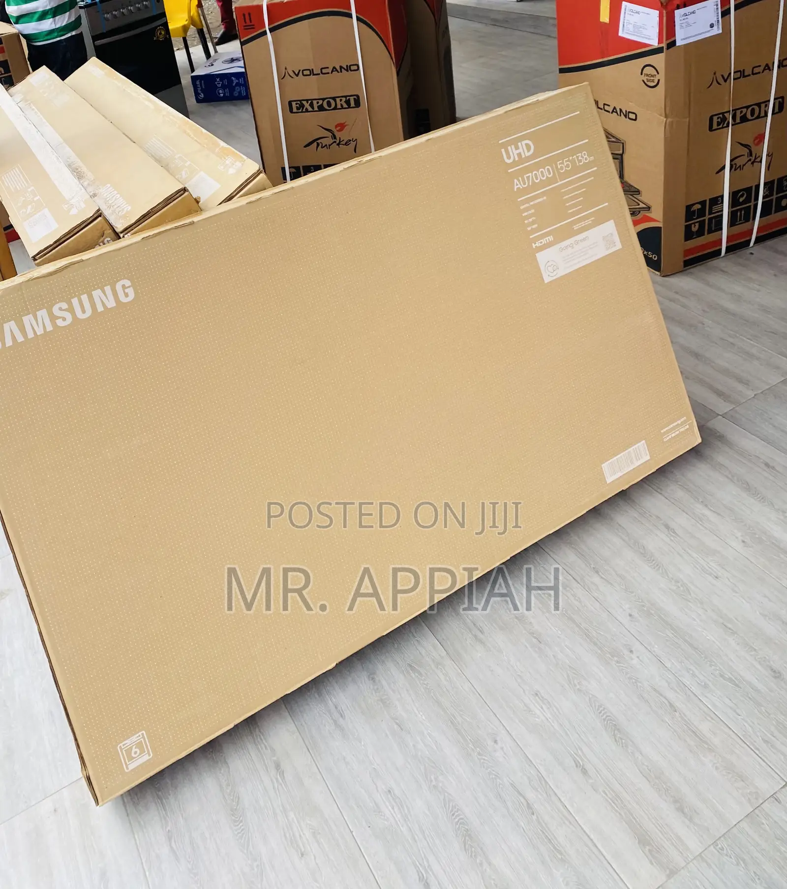 Sleek Design Samsung 55cu7000 55” Crystal Uhd Smart Tv.