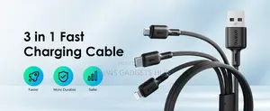 Oraimo 60w 3-in-1 Fast Charging Cable