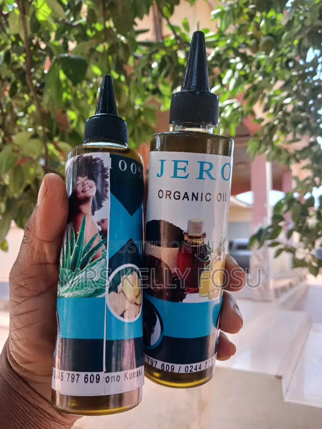 Jero Organic Hair Oil