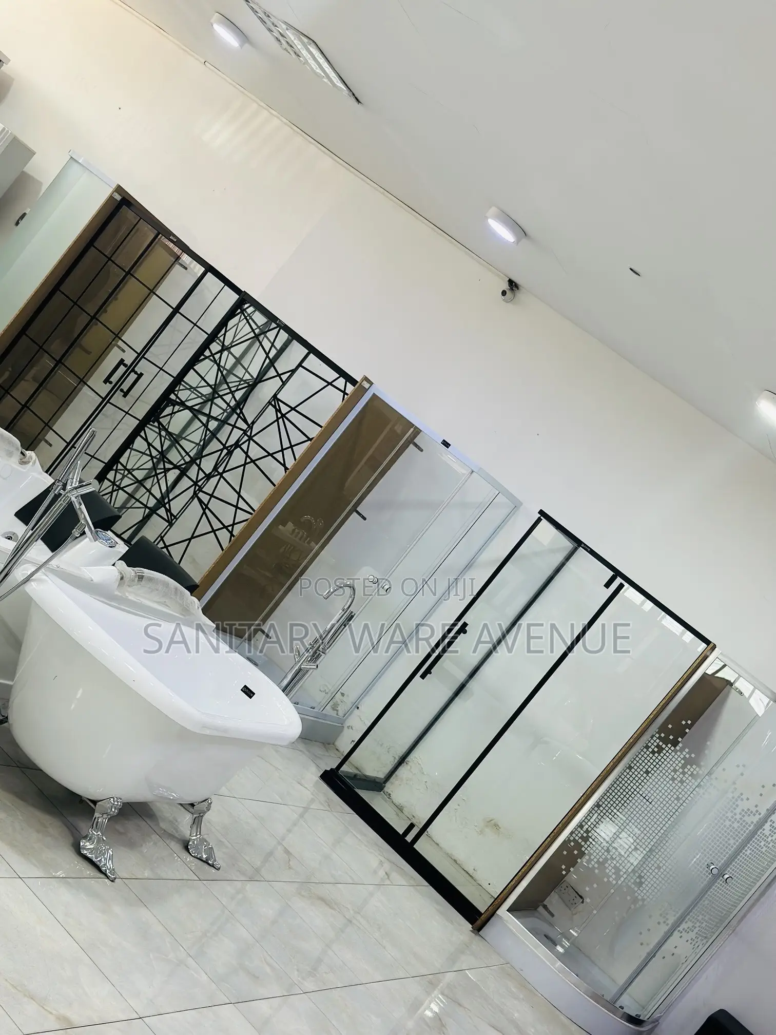 Bathroom Cubicles Shower Room Glass Enclosure in Accra Metropolitan