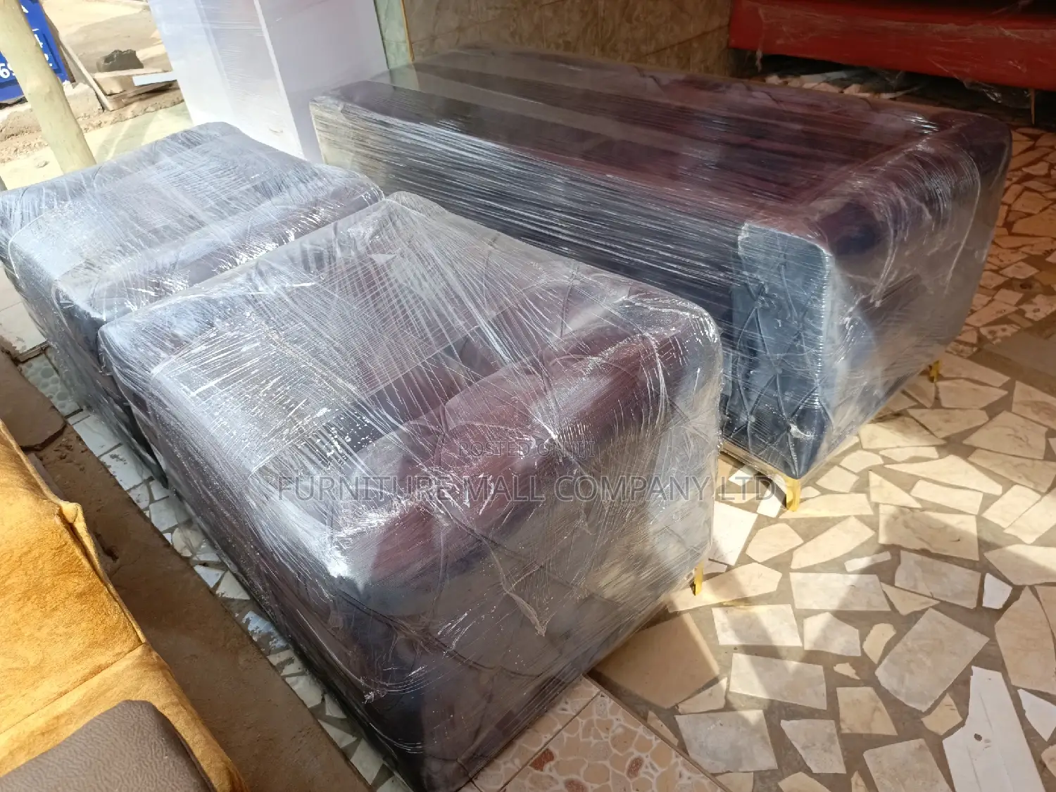 FURNITURE MALL COMPANY Sofa Set. Free Delivery