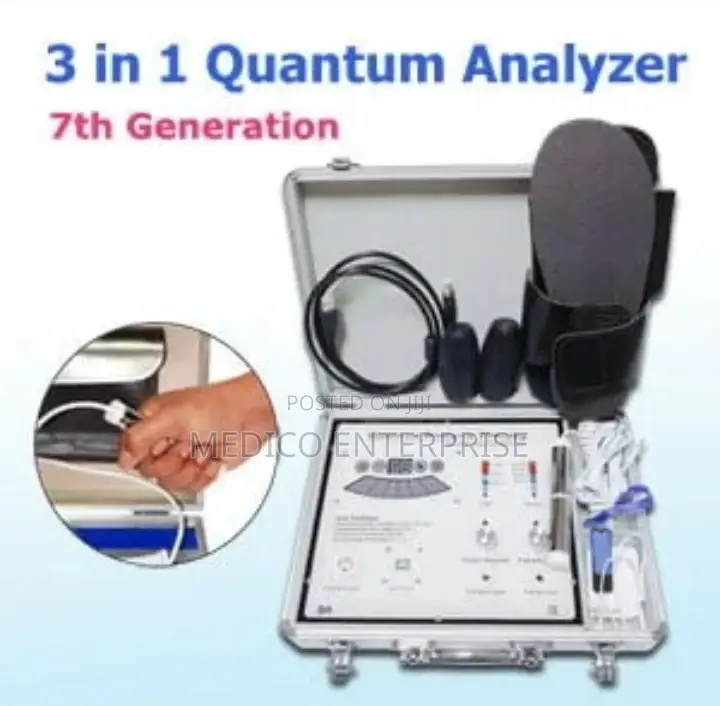 Quantum Resonance Magnetic Analyzer