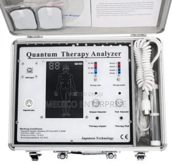 Quantum Resonance Magnetic Analyzer