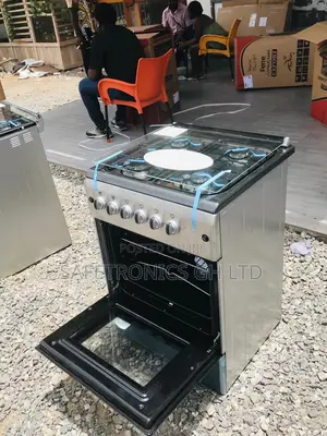 Ferre 4 Gas Cooker Oven With Grill 60x60 Gray