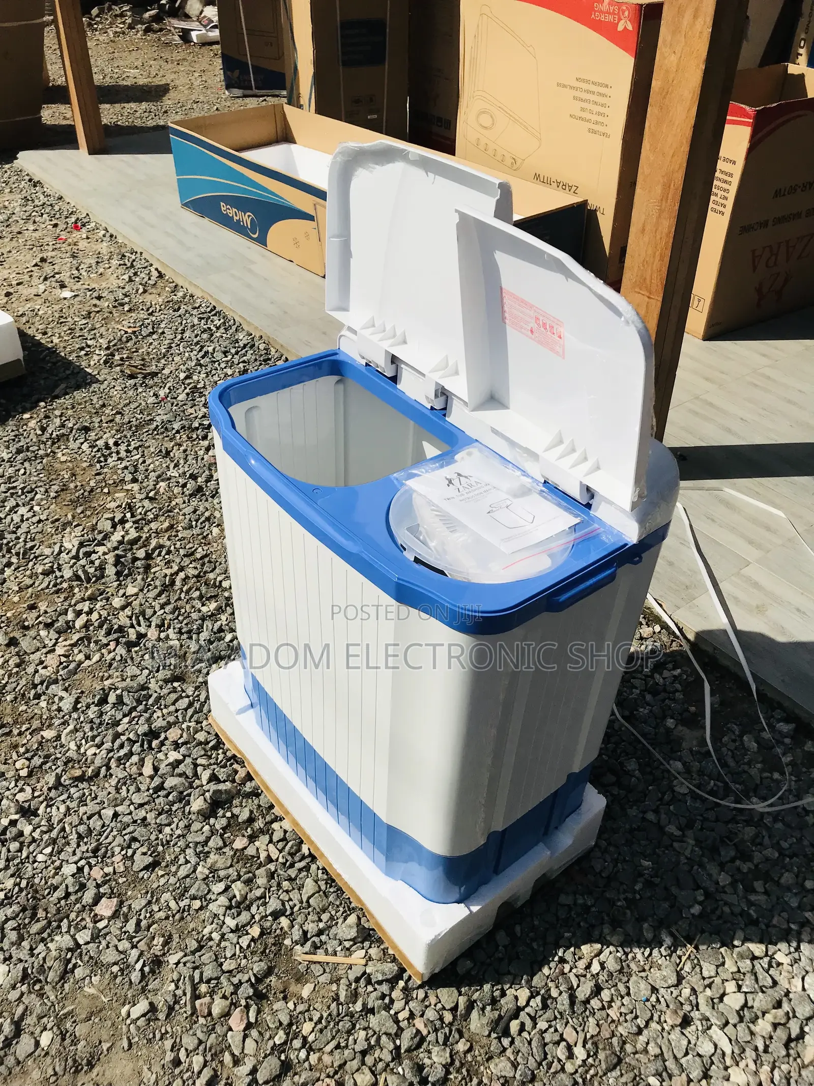 Well Design Semi-Automatic Zara 7kg Top Load Washing Machine