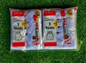 Original Quality Men's Underwear 3 Pecs Lux Premium Vest