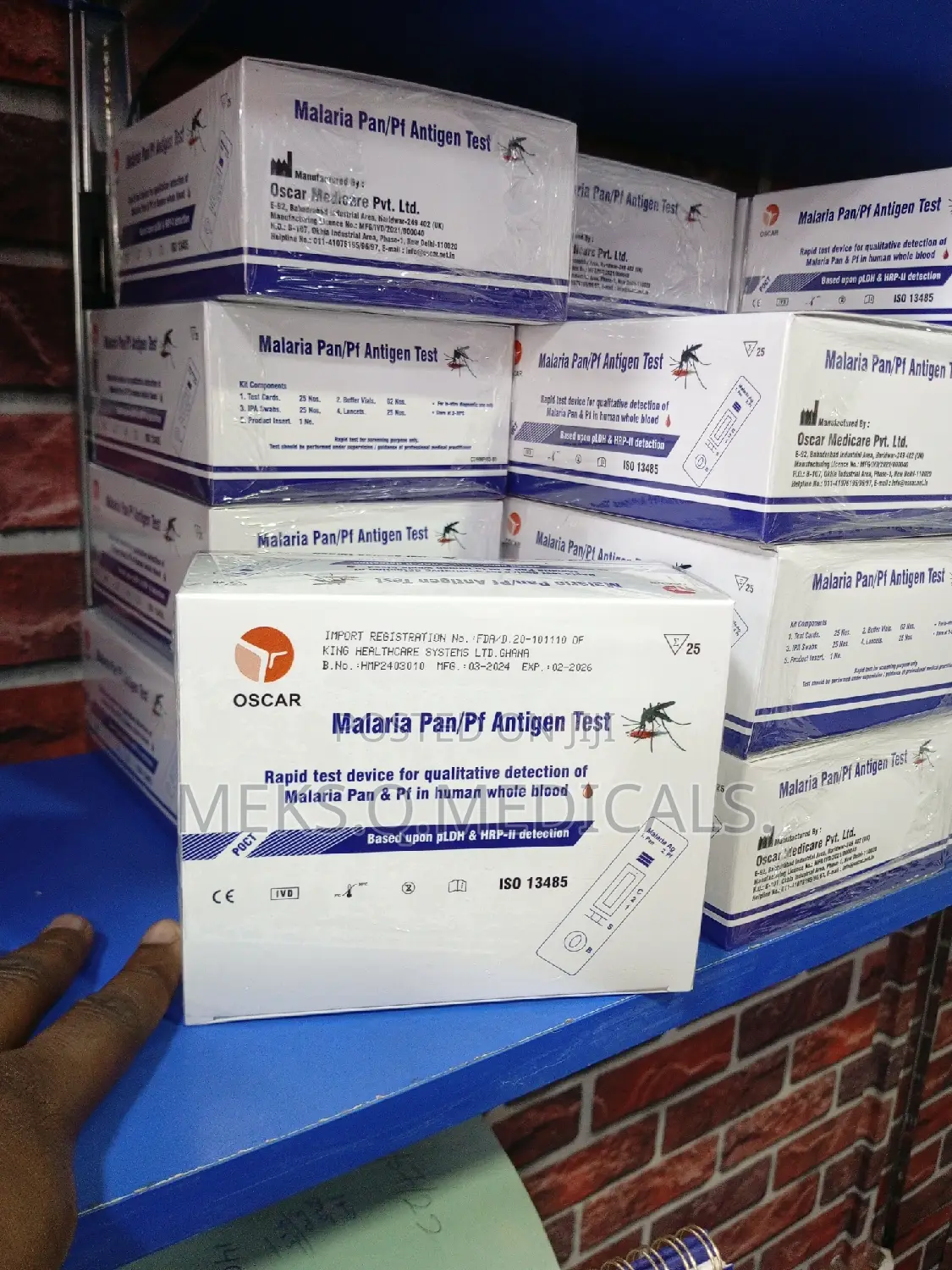 Malaria Test Kit (Cassette)