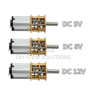 DC 3v/6v/9v/12v/24v Mute Gear Motors High Torque Slow Speed