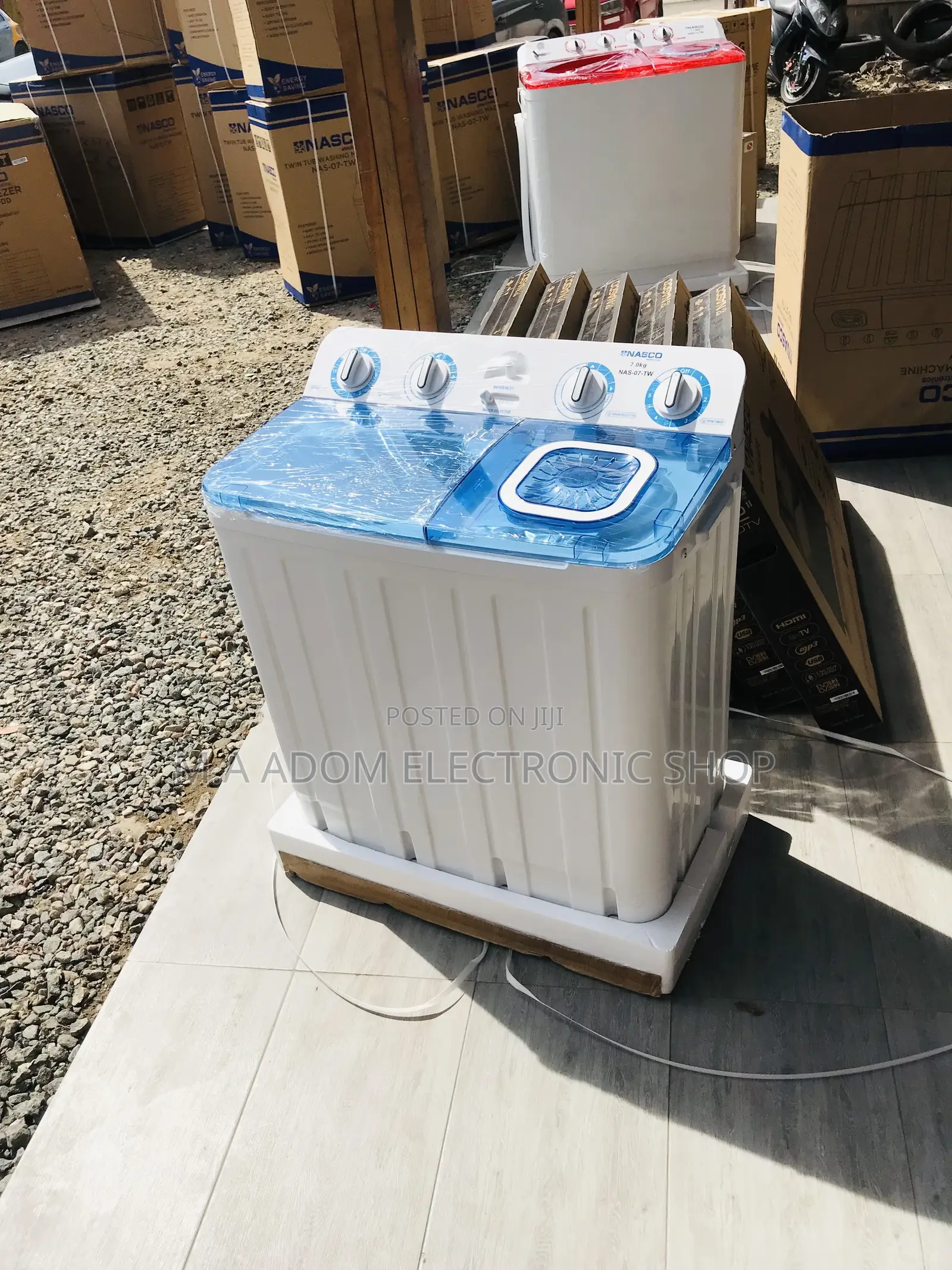 Shop Quality Nasco 8kg Top Load Washing Machine + Spin Dry