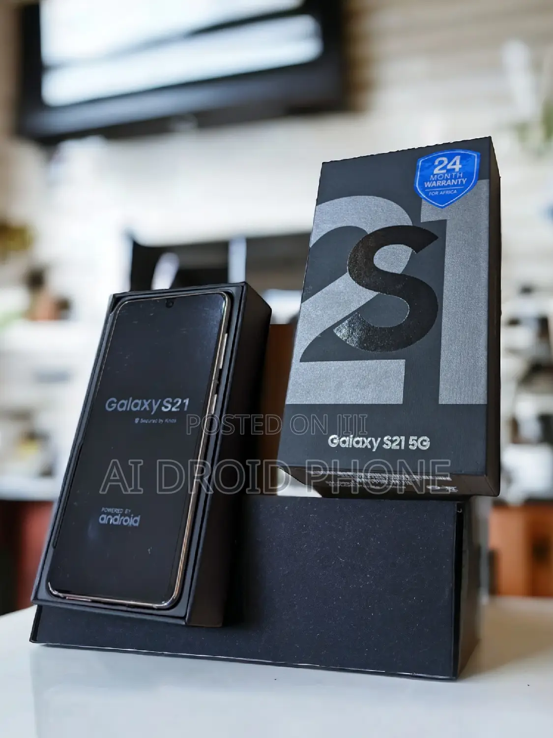 New Samsung Galaxy S21 5G 256 GB Gold