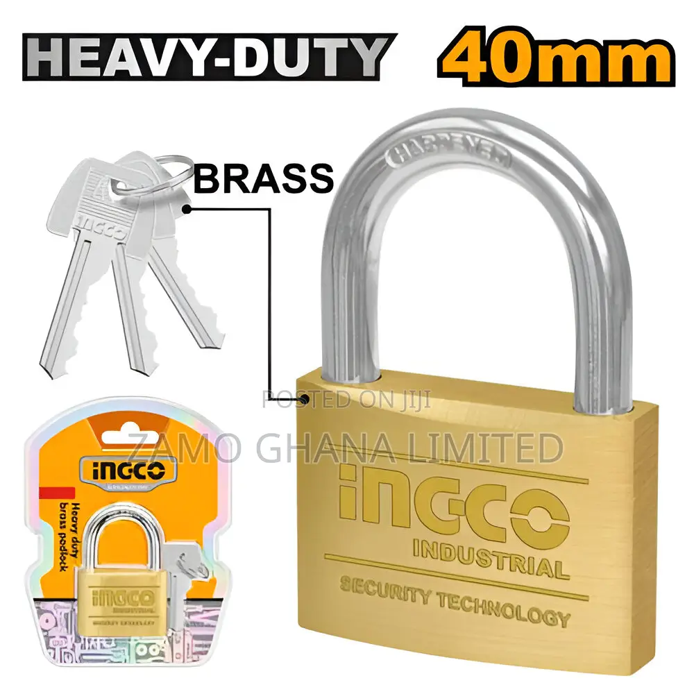 Heavy Duty Brass Padlock - Dbpl0402