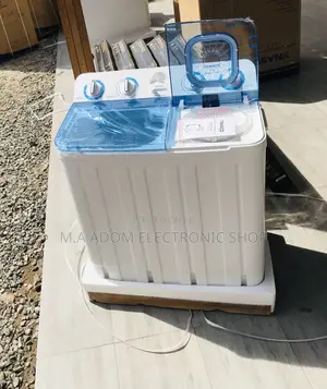 Semi-Automatic Nasco 8kg Top Load Washing Machine.
