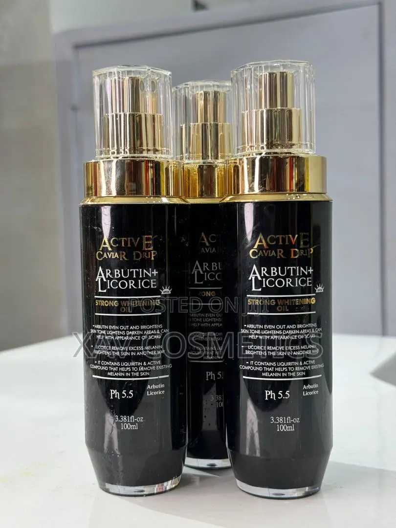 Active Caviar Drip Arbutin Licorice Body Oil