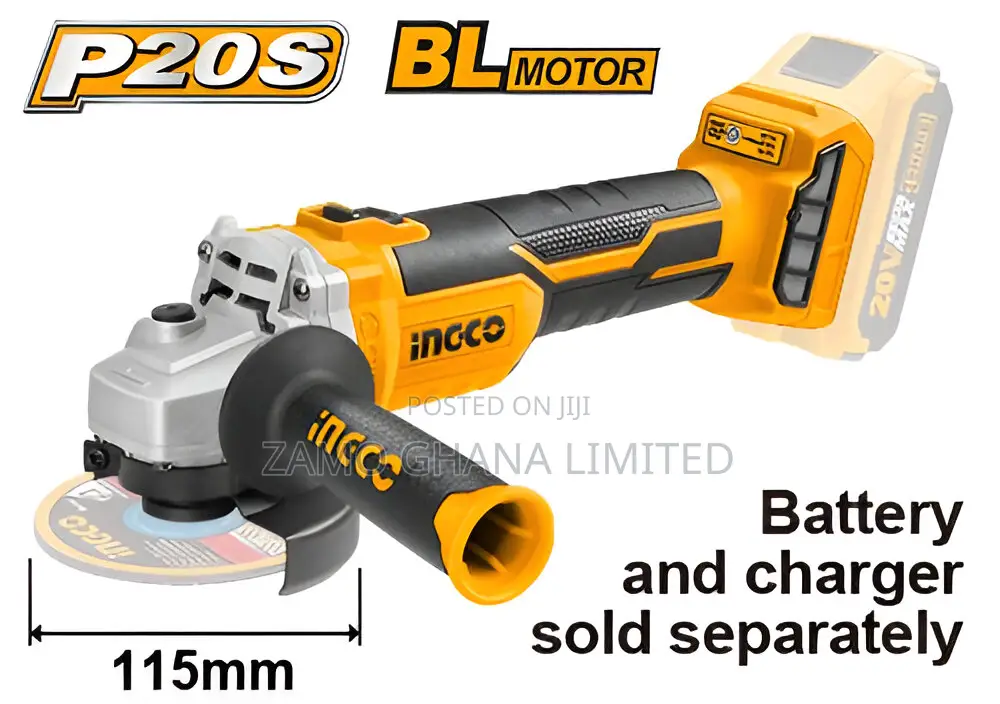 Lithium-Ion Angle Grinder - Cagli1152