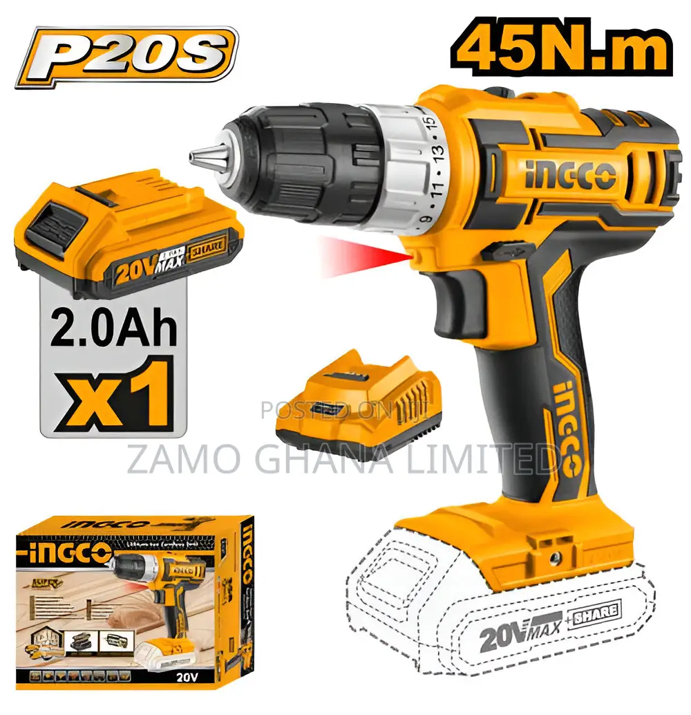 Lithium-Ion Cordless Drill - Cdli20024