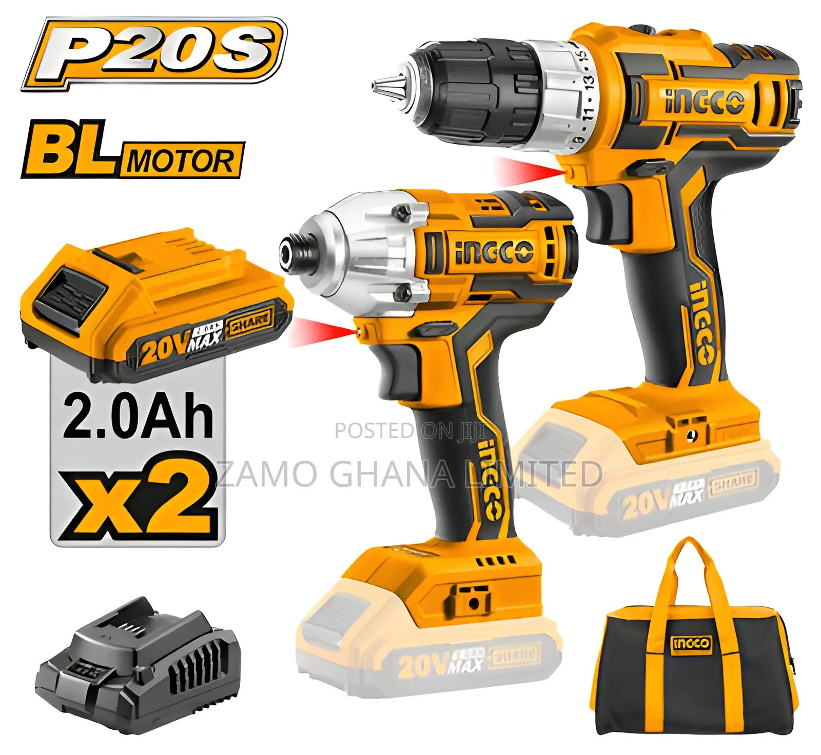 Lithium-Ion Cordless 2-Pc. Combo Kit - Ckli2006