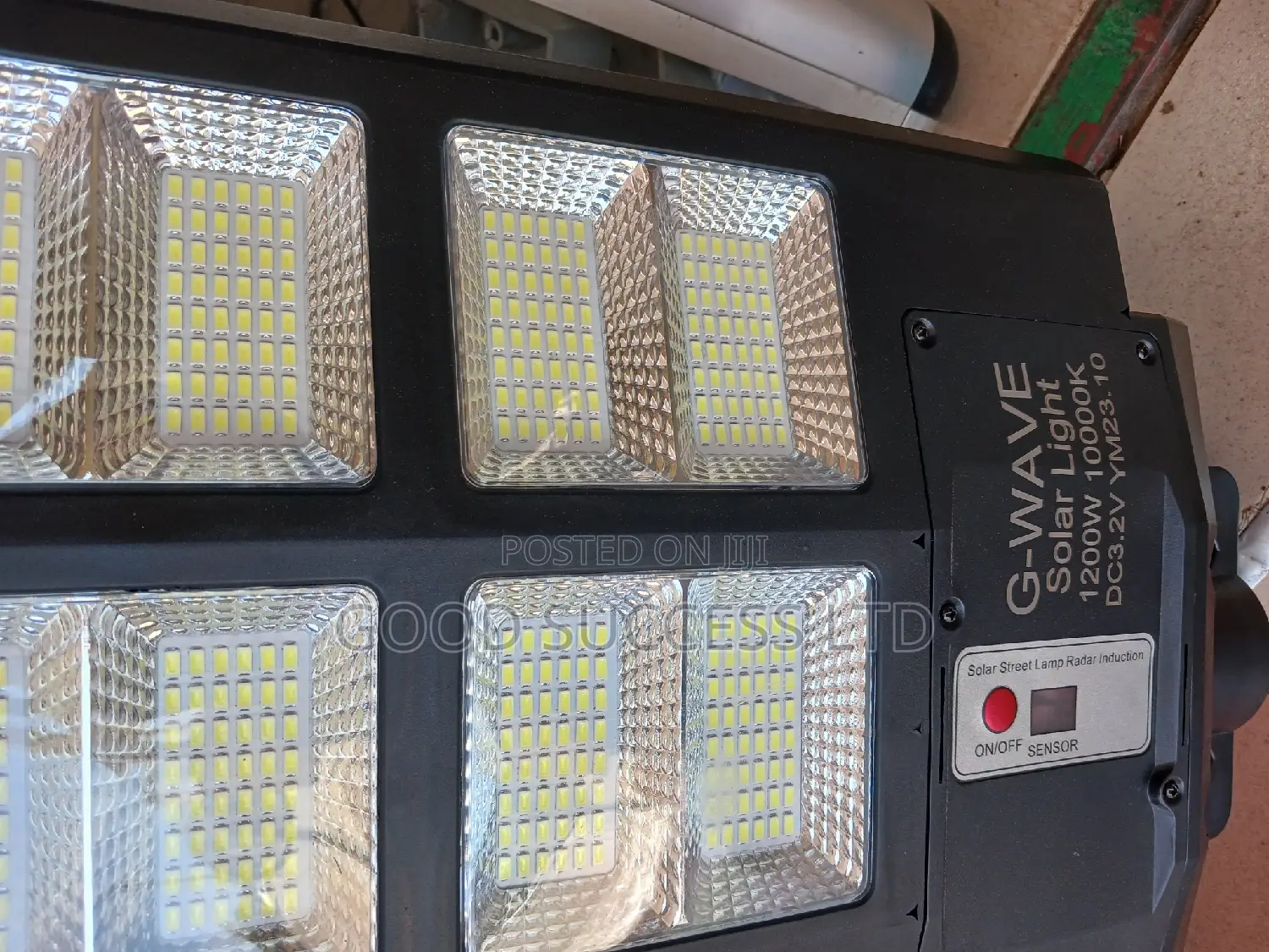 1500w Solar Light + Remote Control + Hanging Bar