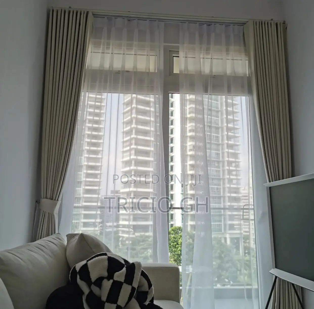 Tv, Curtain Blind Fixer