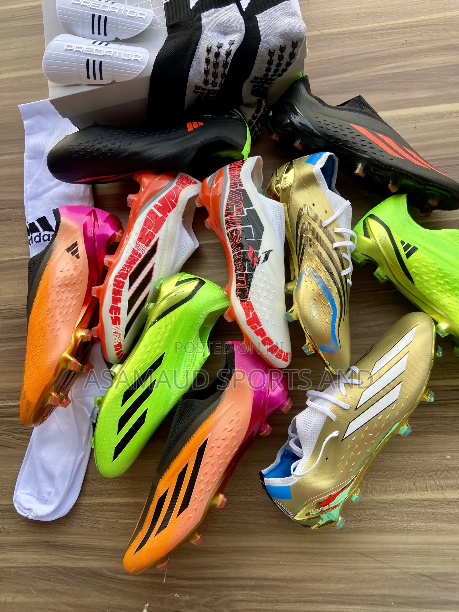 Original Adidas Football Boot Size 40-45 Available