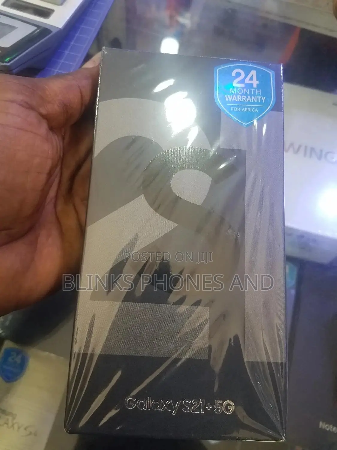 New Samsung Galaxy S21+ 5G 128 GB Black