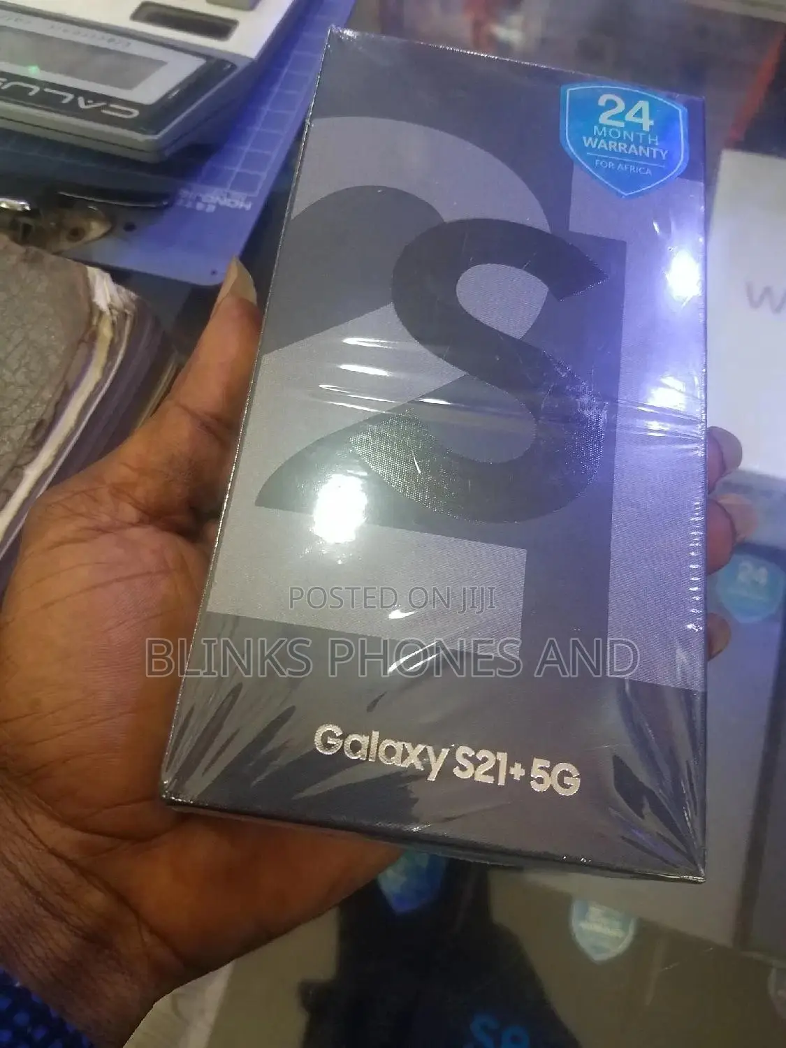 New Samsung Galaxy S21+ 5G 128 GB Black