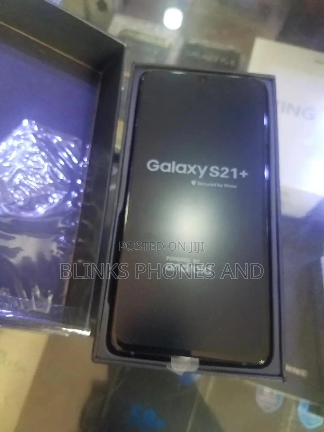 New Samsung Galaxy S21+ 5G 128 GB Black