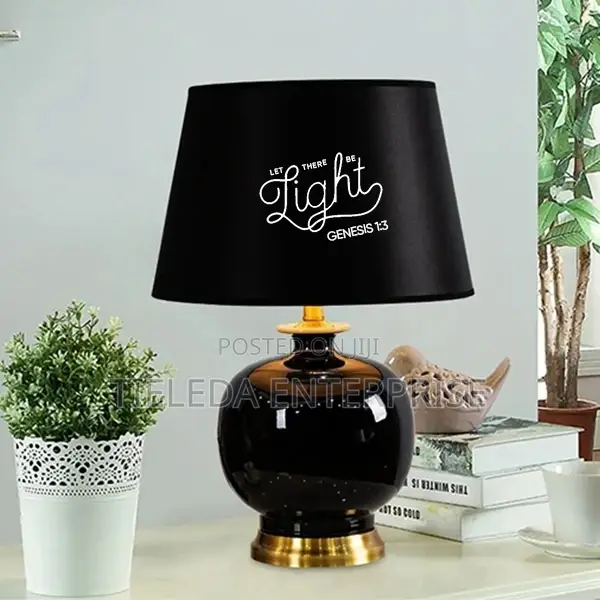 Black Diamond Bed Lamp
