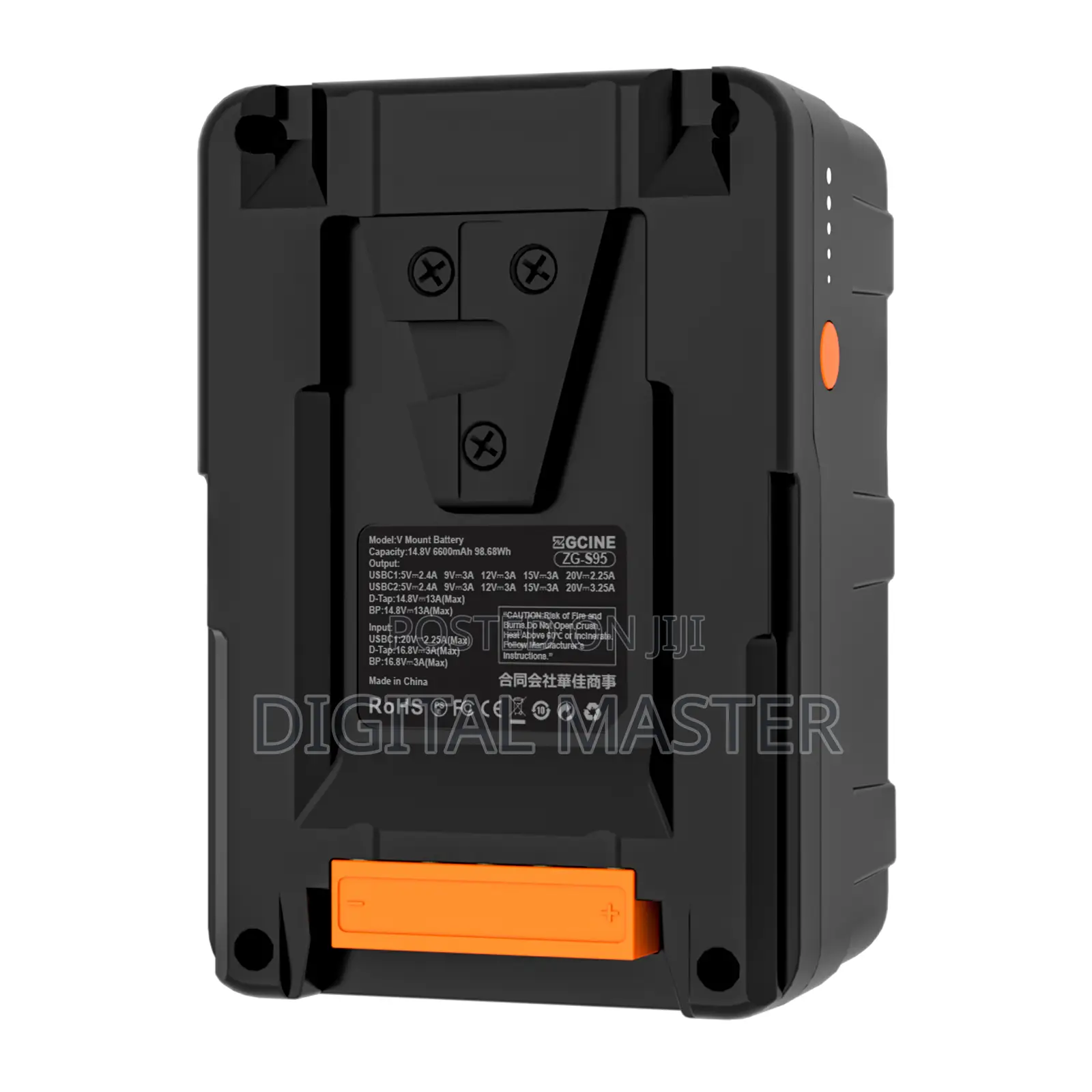 Zgcine Zg-S95 v Mount Battery 14.8V 95wh With Pd