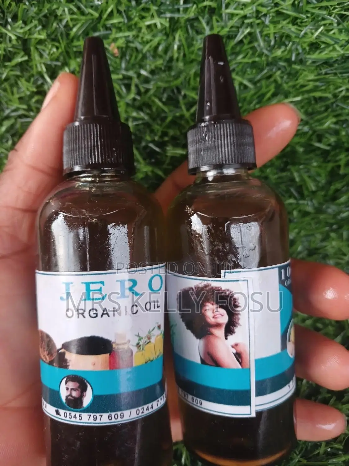 Jero Organic Hair Growth Oil Medium