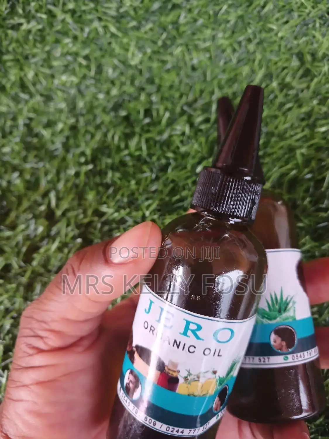 Jero Organic Hair Growth Oil Medium