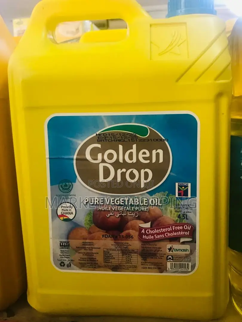 Golden Drop Vegetable Cooking Oil 4.5l