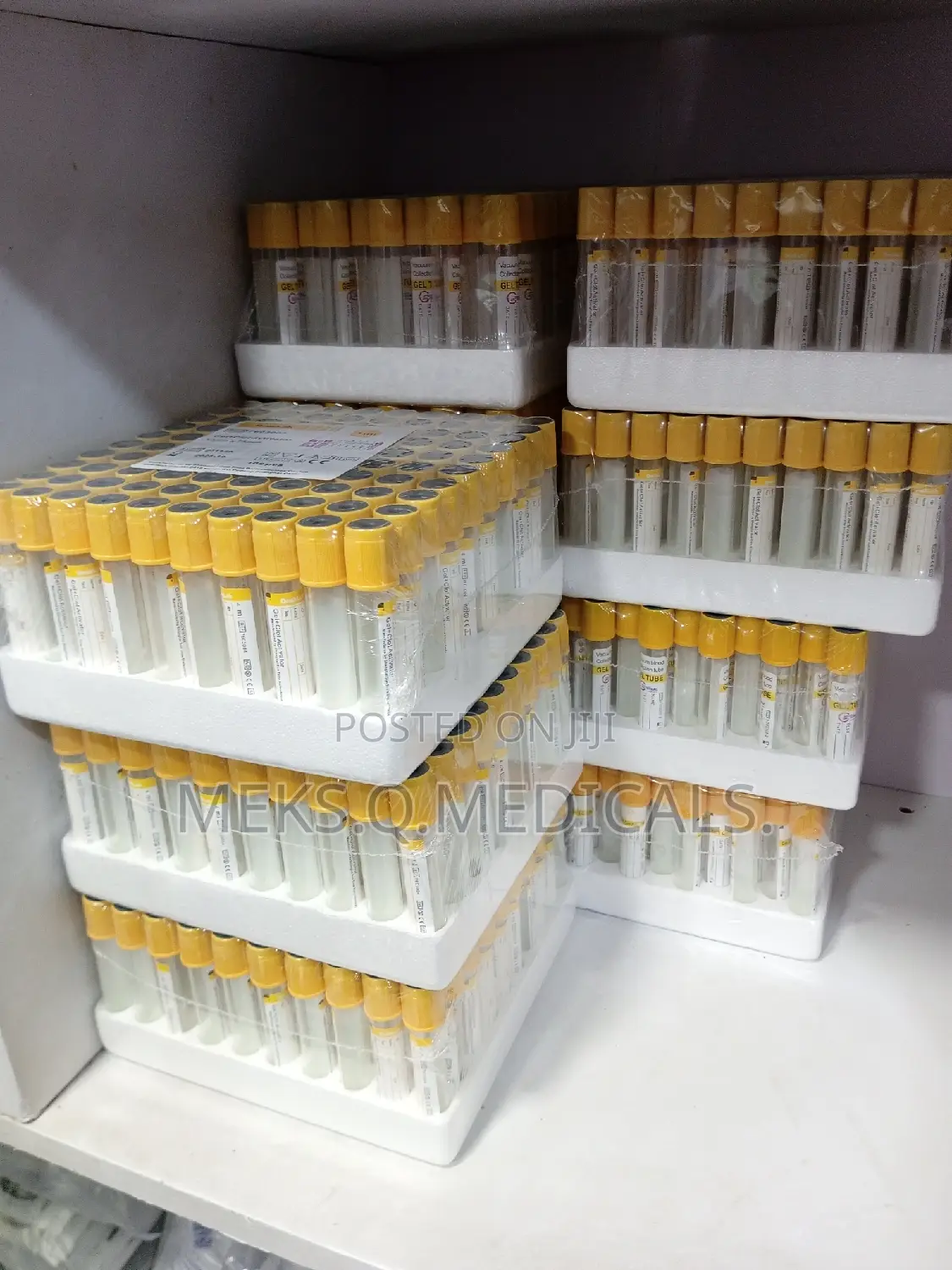 Gel Tubes ( Yellow)