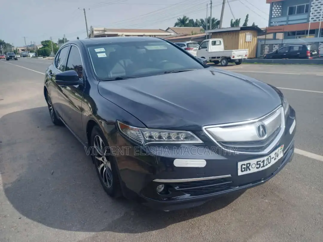 Acura TLX Base FWD (2.4L 4cyl 8M) 2016 Black