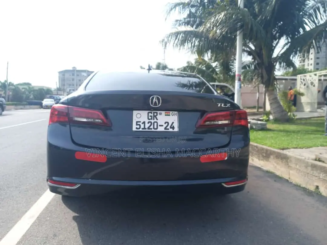 Acura TLX Base FWD (2.4L 4cyl 8M) 2016 Black