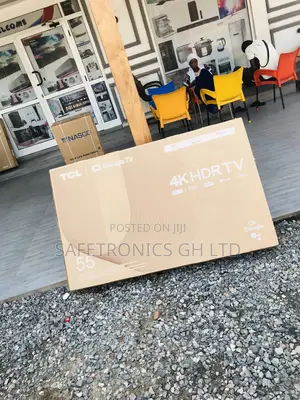 Smart TCL 55 Inches P635 Electric Glossy Black Tv