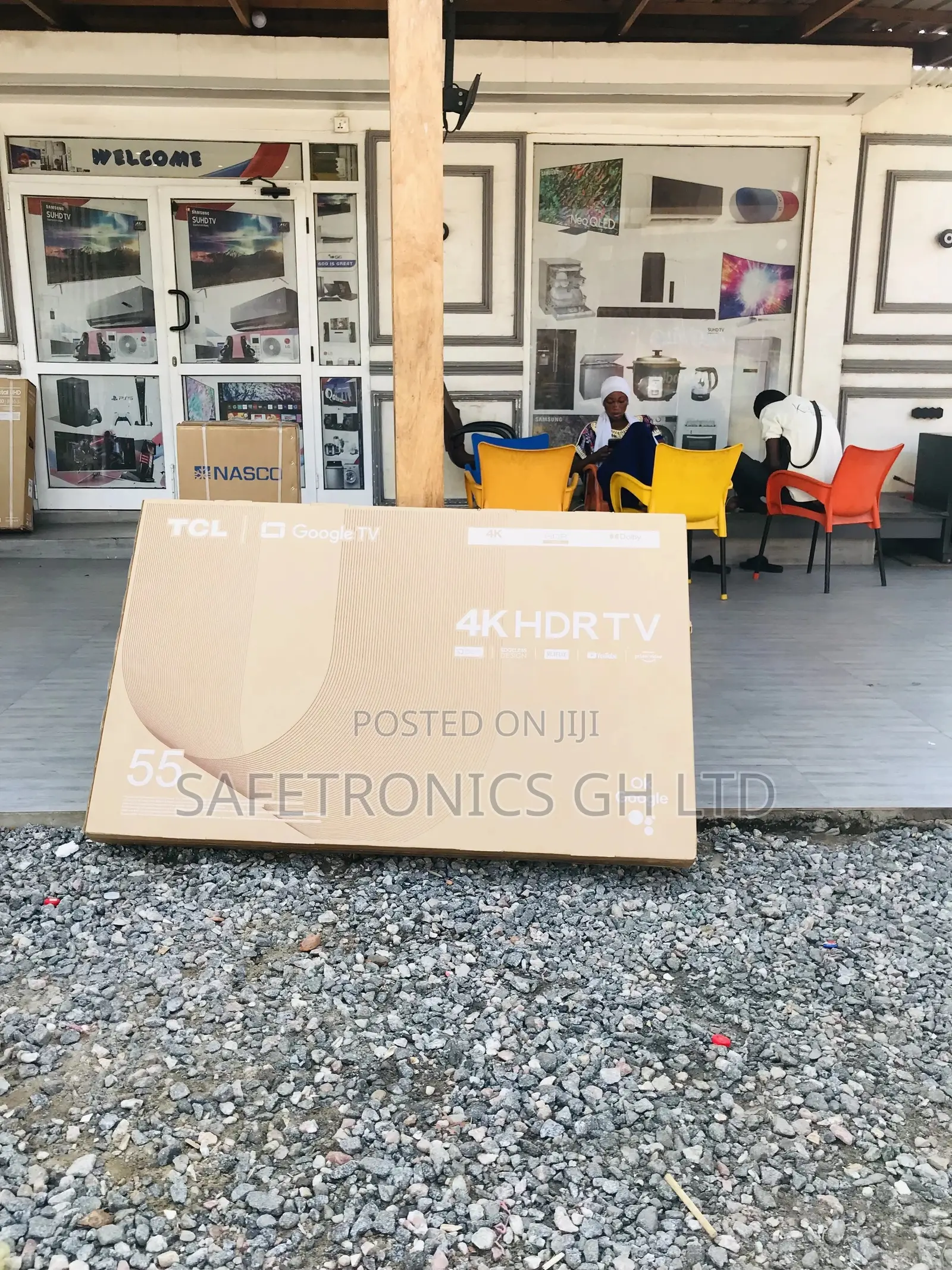 TCL Smart Led P635 Glossy Electric 55 Inches Tv