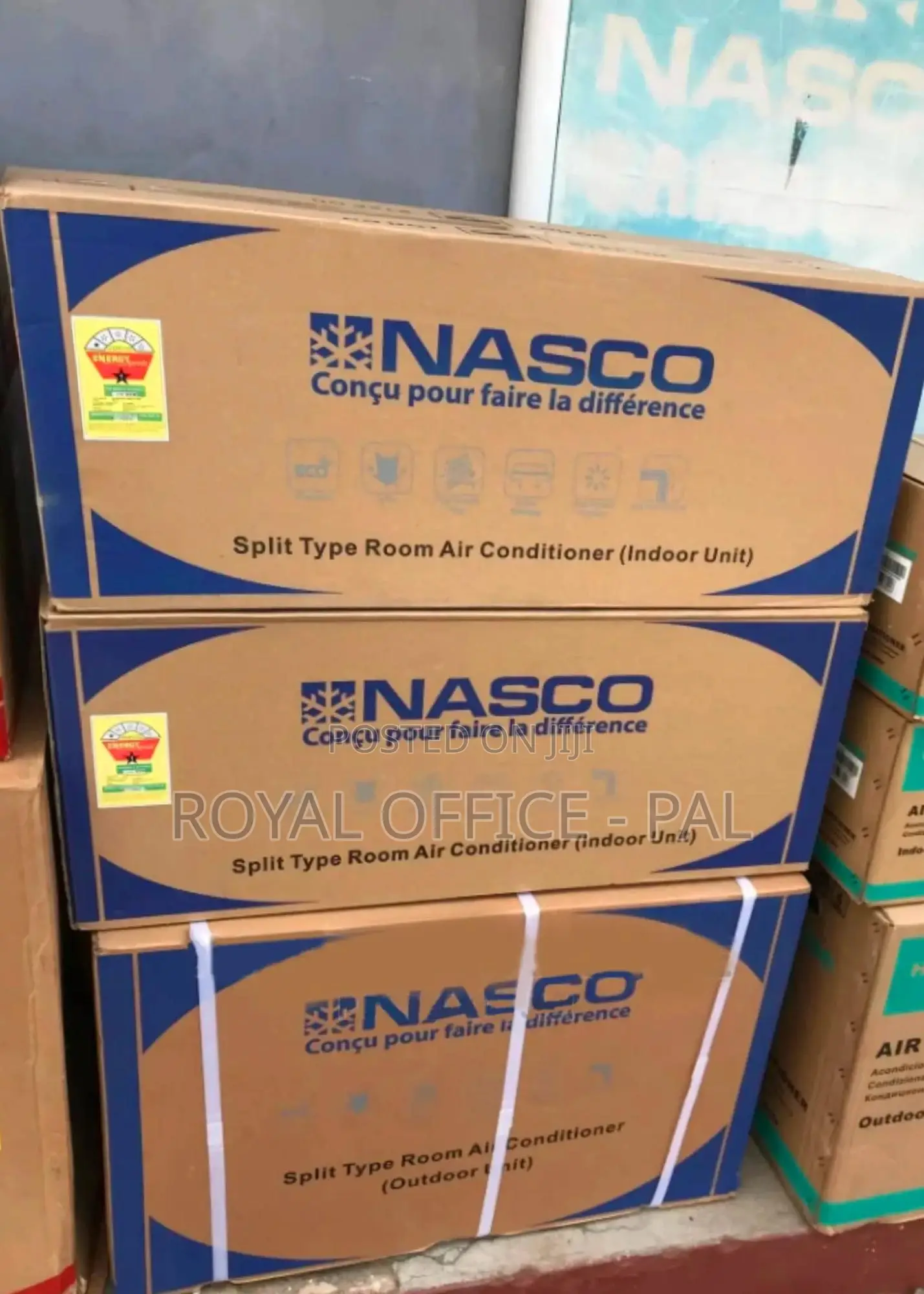 Excellent Nasco 1.5hp Split Air Conditioner R410