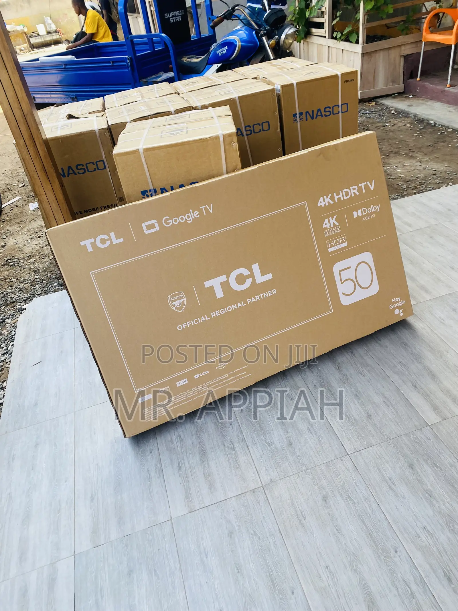 Purchase Durable TCL 50p635 50” Uhd Smart Android Tv.