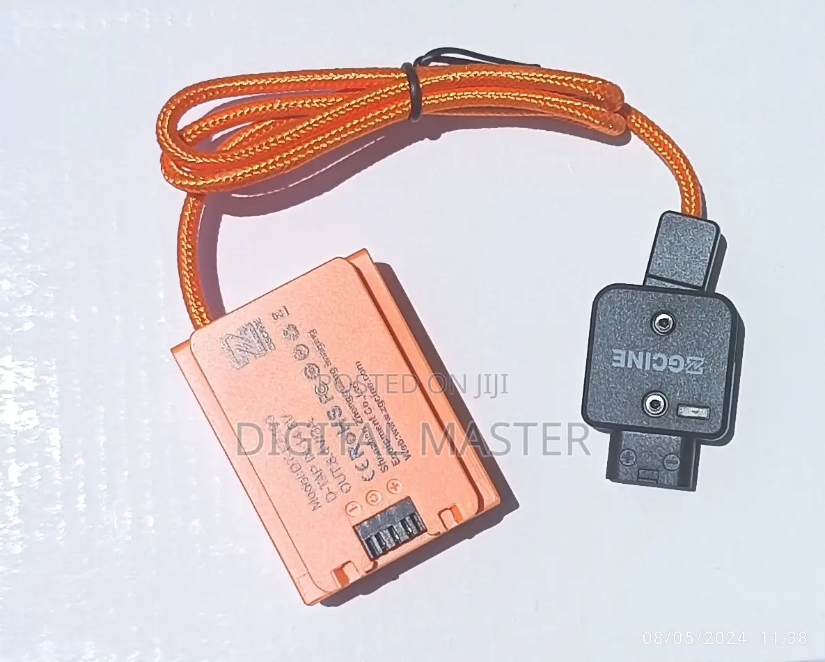 D-tap To FZ100 Dummy Battery Cable (Braided Wire)