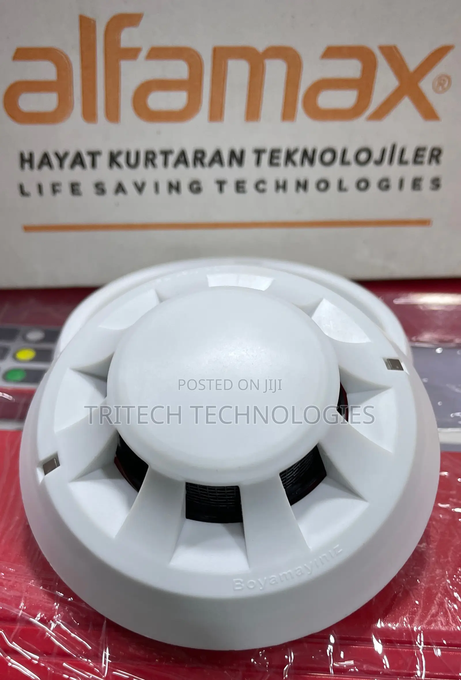 ALFAMAX Addressable Optical Smoke Detector With Base 1-1001