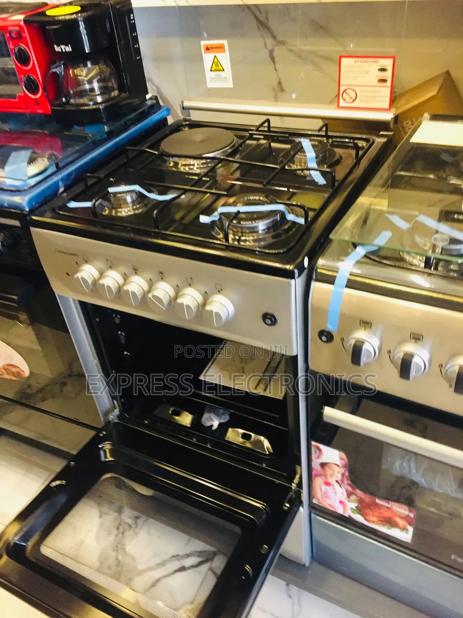 Freestanding Gas Electric Cooker Oven 3-1
