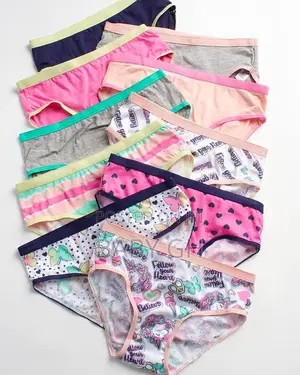 Cartoon Characters 5 Pack Panties for Kids