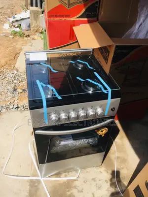 High Quality Sliver Gas Cooker Oven 4burner 50/50