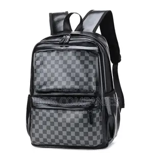 Quality Leather School Travel Bag Laptop Pc Tablet Backpack